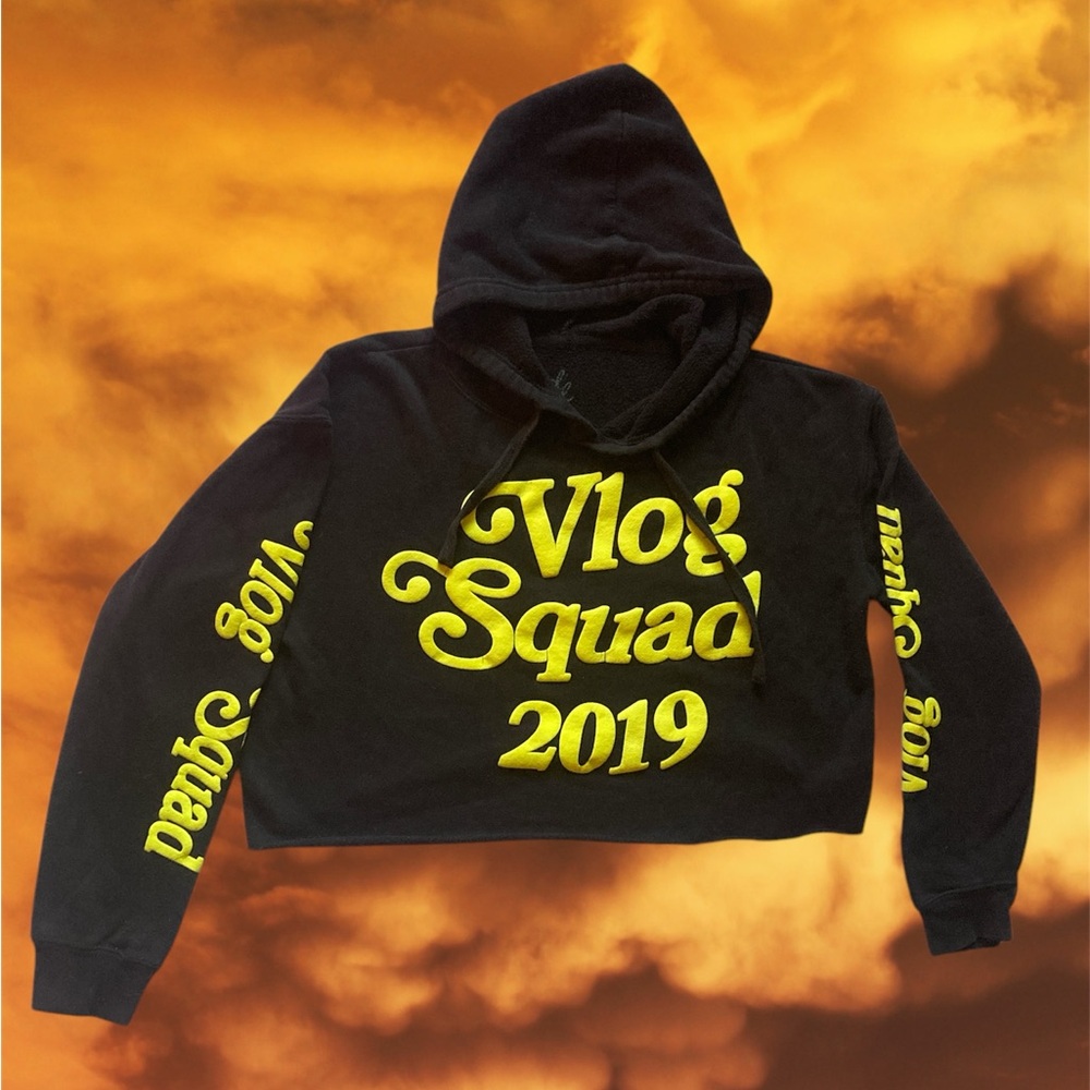 David dobrik vlog squad 2019 crop top hoodie